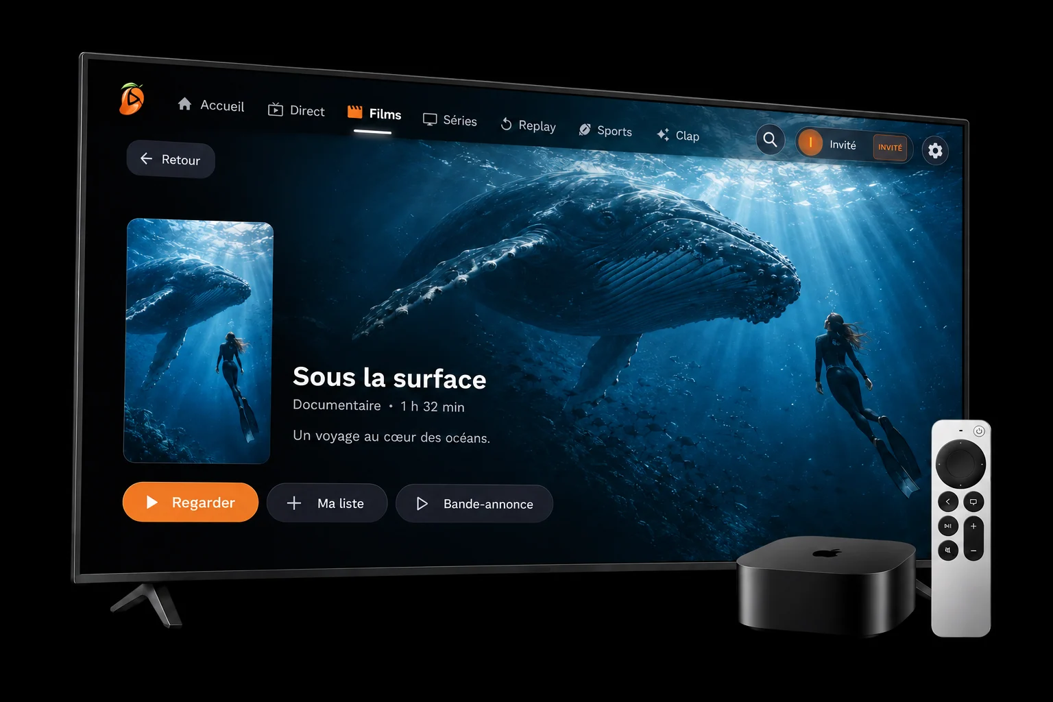 Mango Player · Apple TV