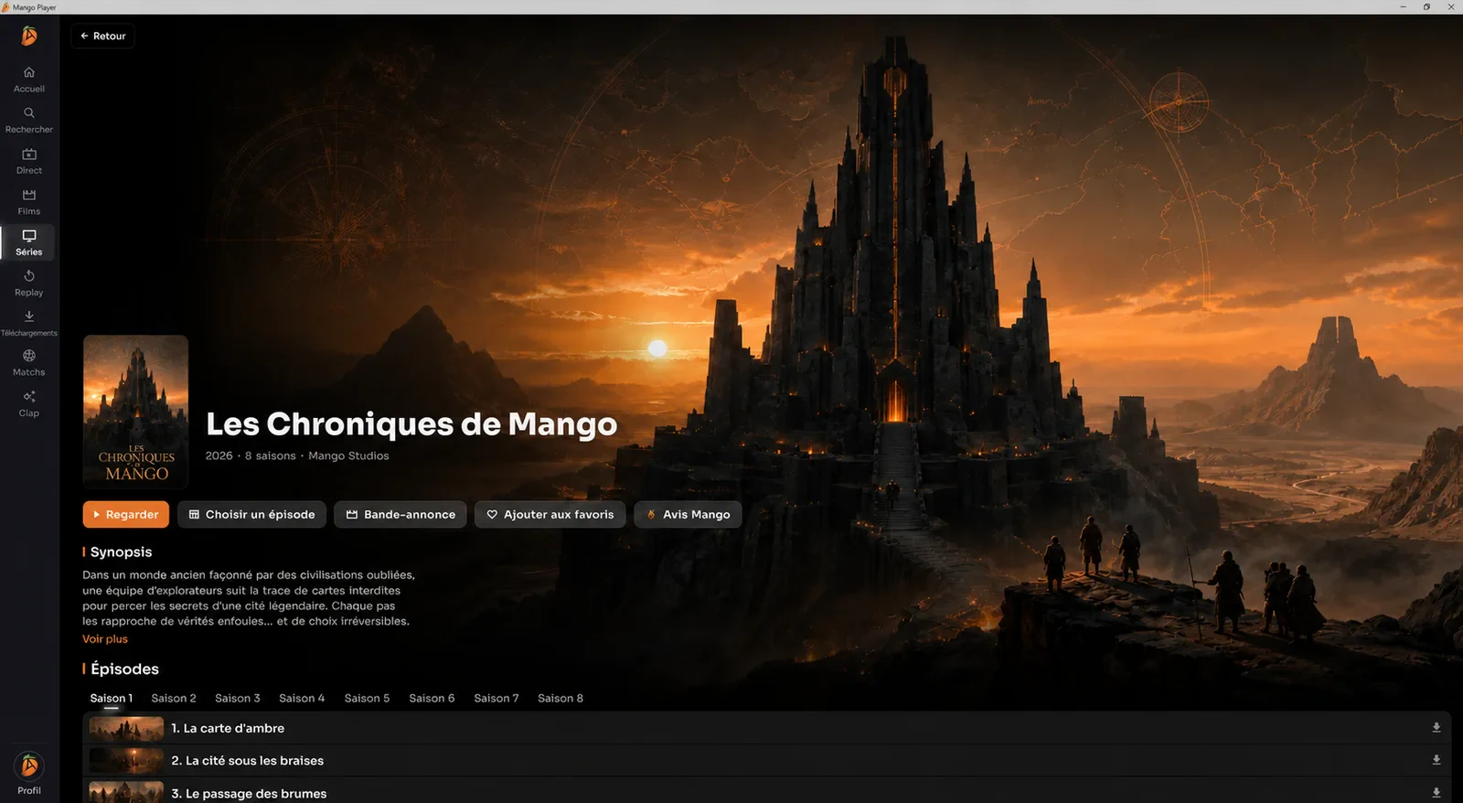 Mango Player · Windows